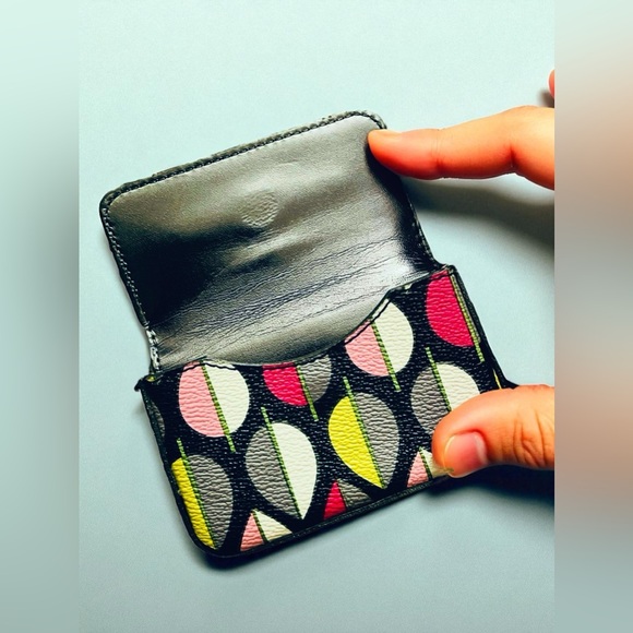 Vera Bradley Moon Drops Cardholder - Picture 3 of 5